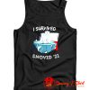 I SURVIVED SNOVID 21 Bear Tank Top