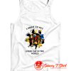 I Want To Pet Every Cat In The World Black Cats And Books Tank Top