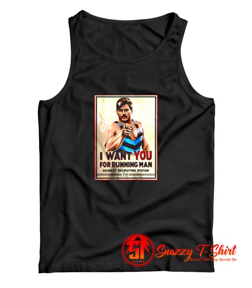 I want you for Running Man Nearest Recruiting Station Tank Top