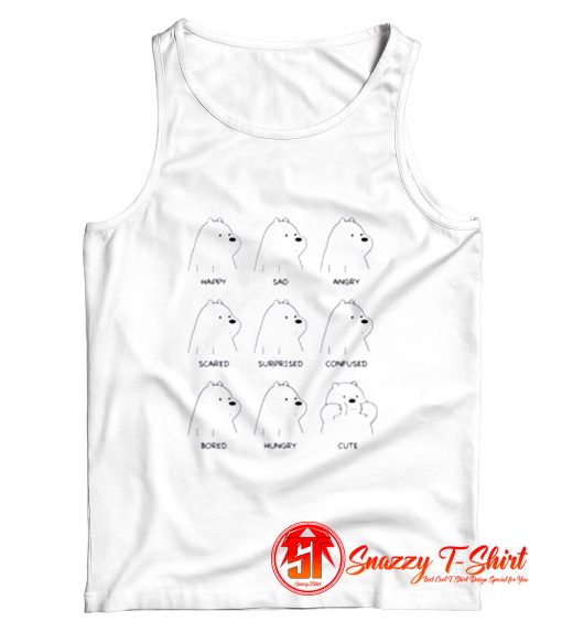 Ice Bear Moods Tank Top