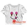 Ice Cream Smile Crop Top Shirt