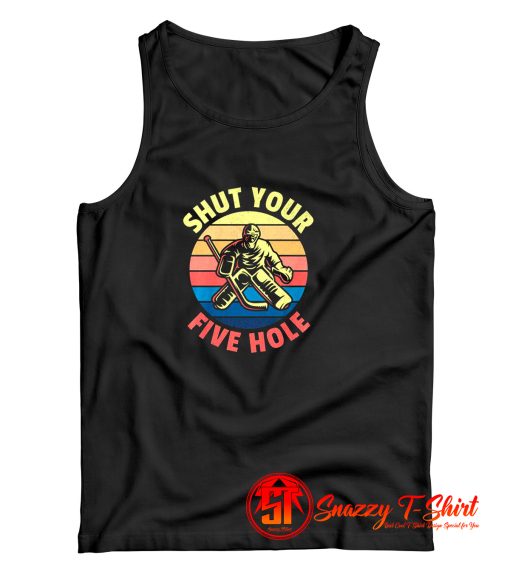 Ice Hockey Sport Game Coach Goaltender Tank Top