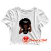 Im Black and Im Proud African American Pride Crop Top Shirt