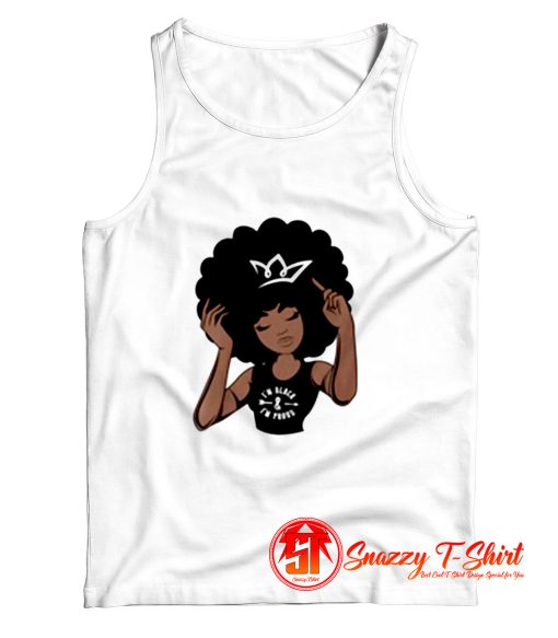 Im Black and Im Proud African American Pride Tank Top