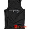 Im Speaking Kamala Vice President 2020 Tank Top