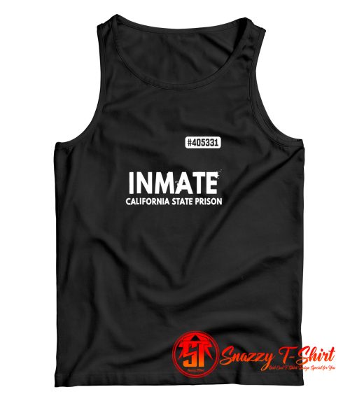 Inmate California State Priso Tank Top