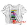 J Balvin Colores Crop Top Shirt