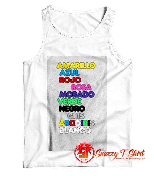 J Balvin Colores Tank Top