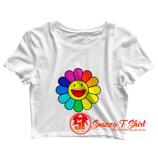 J.Balvin Colores Sunflower Crop Top Shirt