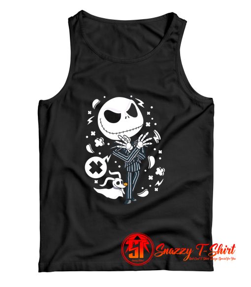 Jack Skellington Pop Art Tank Top