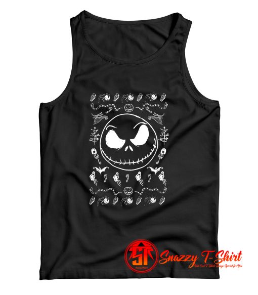 Jack Spooky Halloween Tank Top