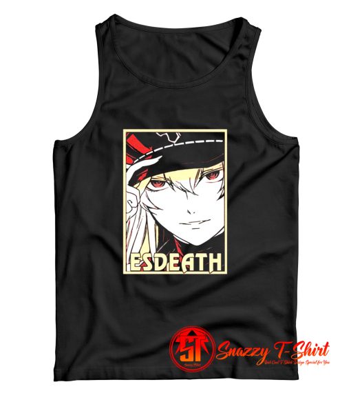 Japanese Anime Esdeath Akame Tank Top