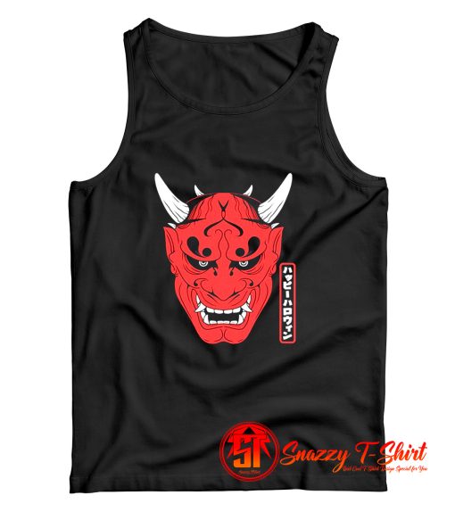 Japanese Demons Face Devil Harajuku Aesthetic Tank Top