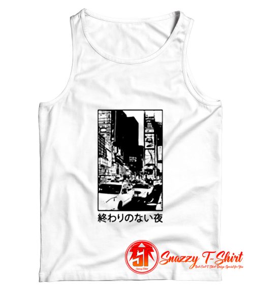 Japanese Nights Aesthetic Tank Top