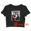 Jason Voorhees and Michael Myers drink Starbucks Crop Top Shirt