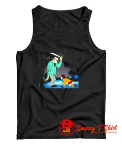 Jason Voorhees killing Velma Dinkley from scooby doo Tank Top