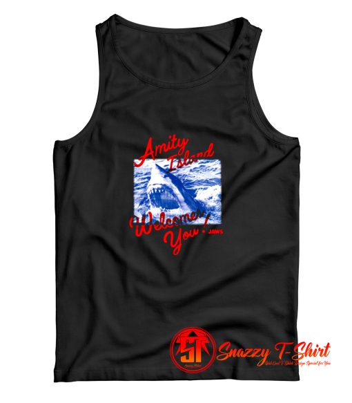 Jaws Welcome You Amity Island Tank Top