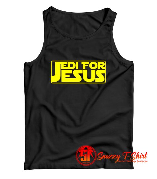 Jedi for Jesus Graphic Tank Top