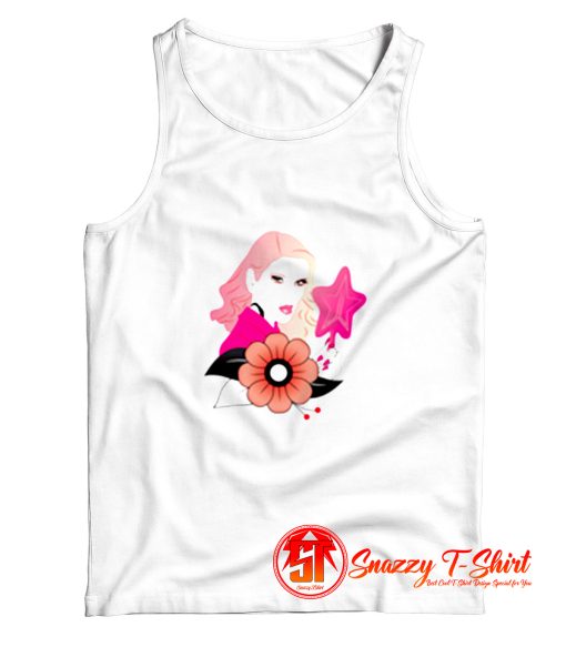 Jeffree Star flower tattoo Tank Top