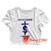 Jesus Saves I Spend Lil Wayne Crop Top Shirt