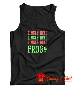 Jingle Bell Frog Funny Christmas Tank Top