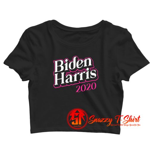 Joe Biden Kamala Harris Pink Crop Top Shirt