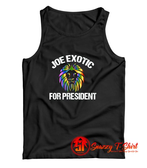 Joe Exotic President Tiger King Libertarian Political Tank Top