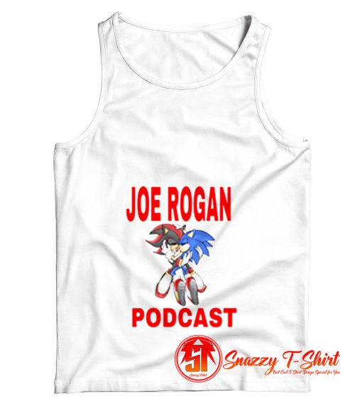 Joe Rogan Podcast Sonic Hedgehog Tank Top