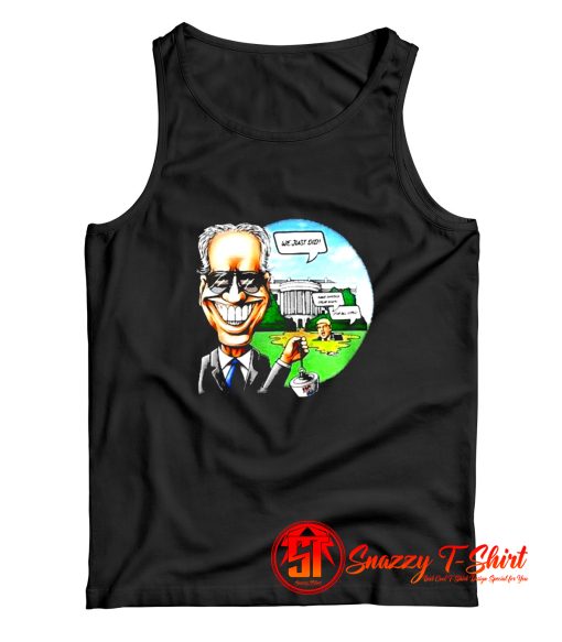 Joe biden pulling the swamp plug 46th Tank Top