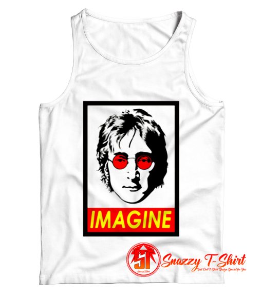 Johh Lennon frame Tank Top