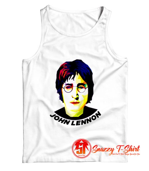 John Lennon Beatles art Tank Top