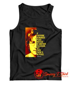 John Lennon Quote Tank Top