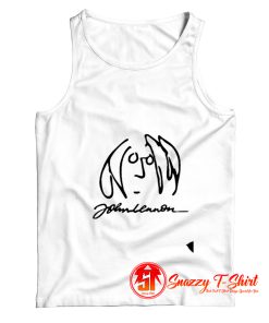 John Lennon Signature Art Tank Top