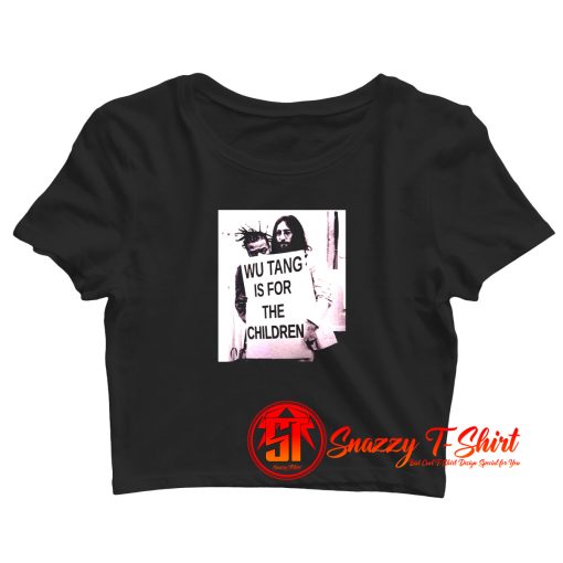 John Lennon Wu Tang Is For Children Crop Top Shirt