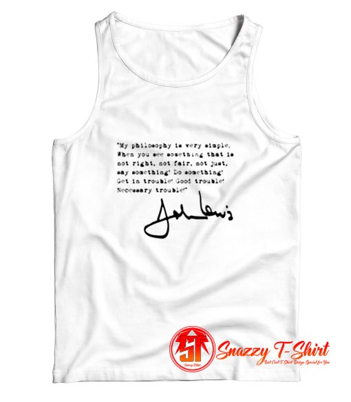 John Lewis Good Trouble Tank Top