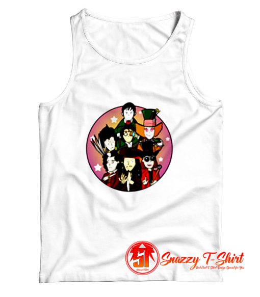 Johnny Depp Collage Tank Top