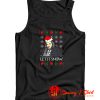 Jon Snow Candycane Let It Snow Tank Top