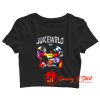 Juice Wrld Rapper 999 Album World Tour Crop Top Shirt