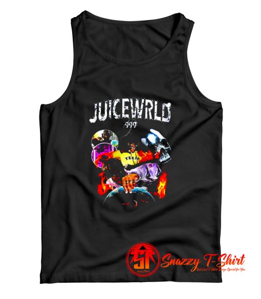 Juice Wrld Rapper 999 Album World Tour Tank Top