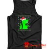 Jurassic Christmas Green Dino Tank Top