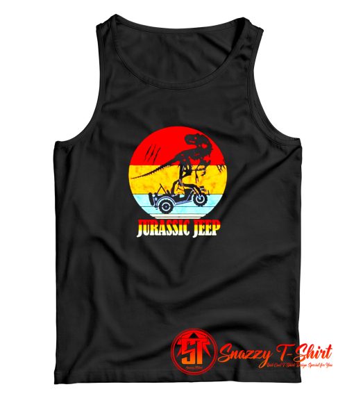 Jurassic Jeep Vintage Halloween Tank Top