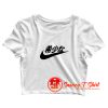 Just Do It Japanese Crop Top Shirt