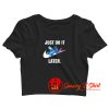 Just Do It Later Cute Baby Disney Stitch Crop Top Shirt