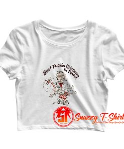 KFCColonel Sanders Best Fuckin Crop Top Shirt