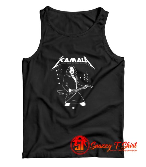 Kamala Harris Funny Parody Metalica Tank Top