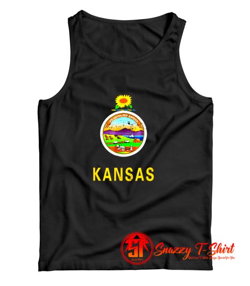 Kansas Flag Tank Top