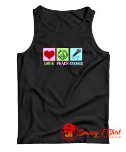 Karaoke Music Singing Tank Top