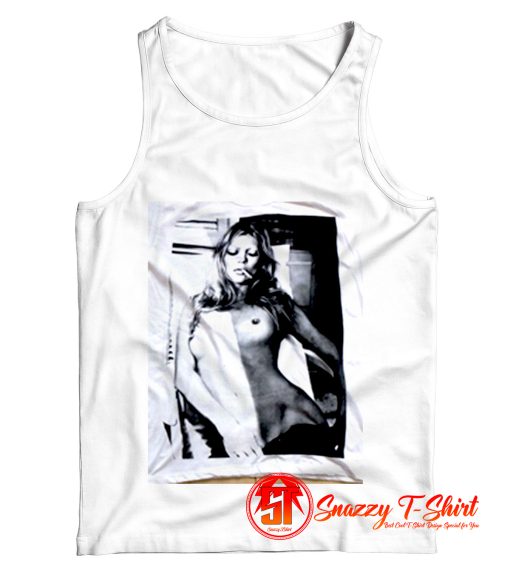 Kate Moss Britpop Rock Punk Pop Fashion Tank Top