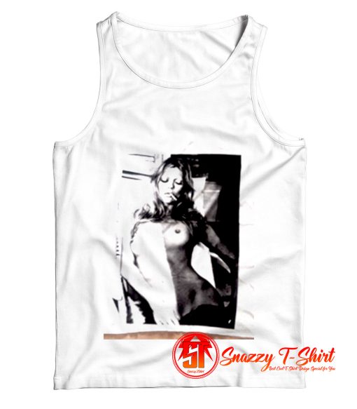 Kate Moss Britpop Rock Punk Pop Tank Top