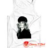 Kate Moss With Hat Tank Top